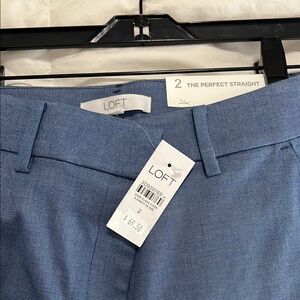 LOFT Blue Straight Leg Pants